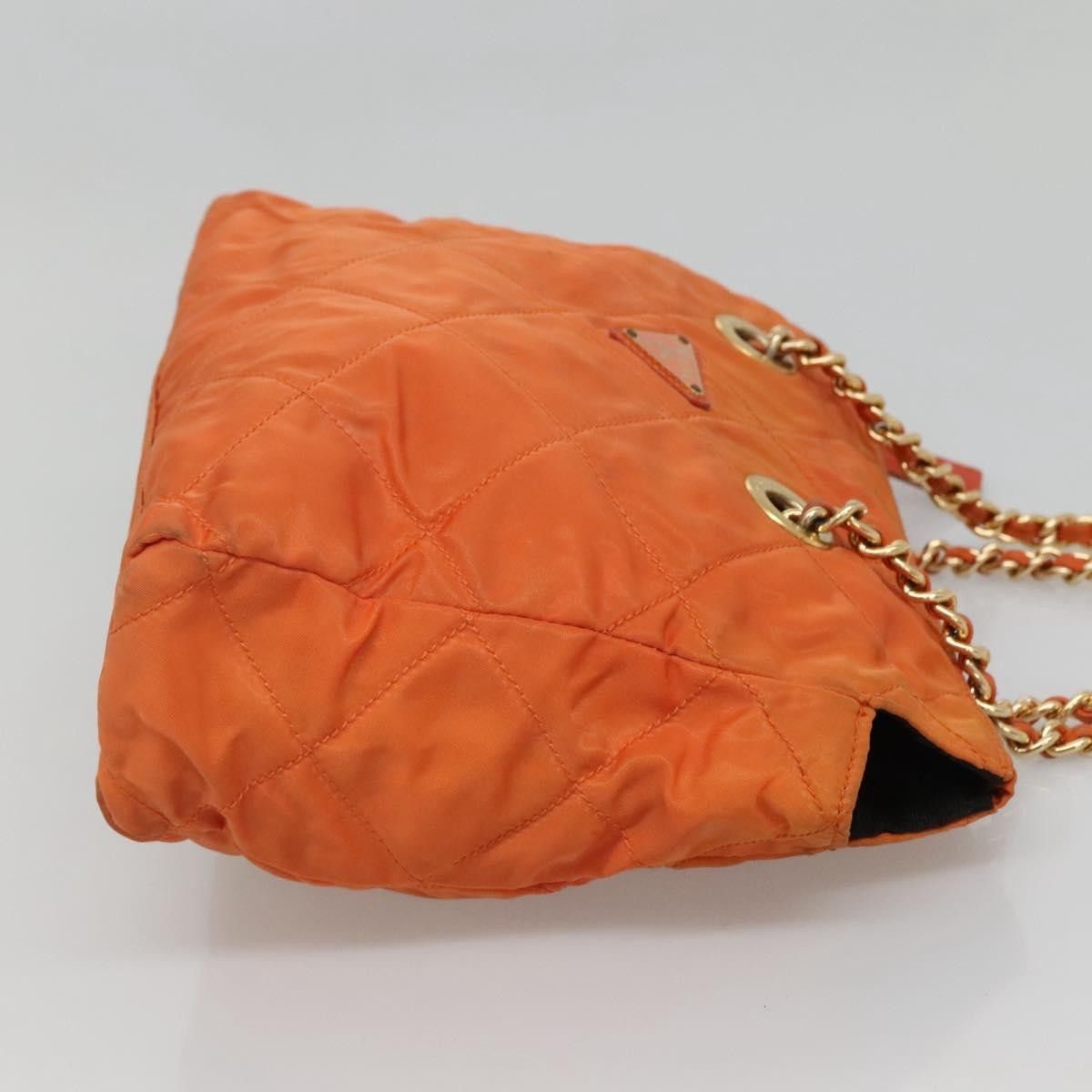 Prada Prada Chain Shoulder Bag Quilted Tessuto Size ONE SIZE - 3 Thumbnail