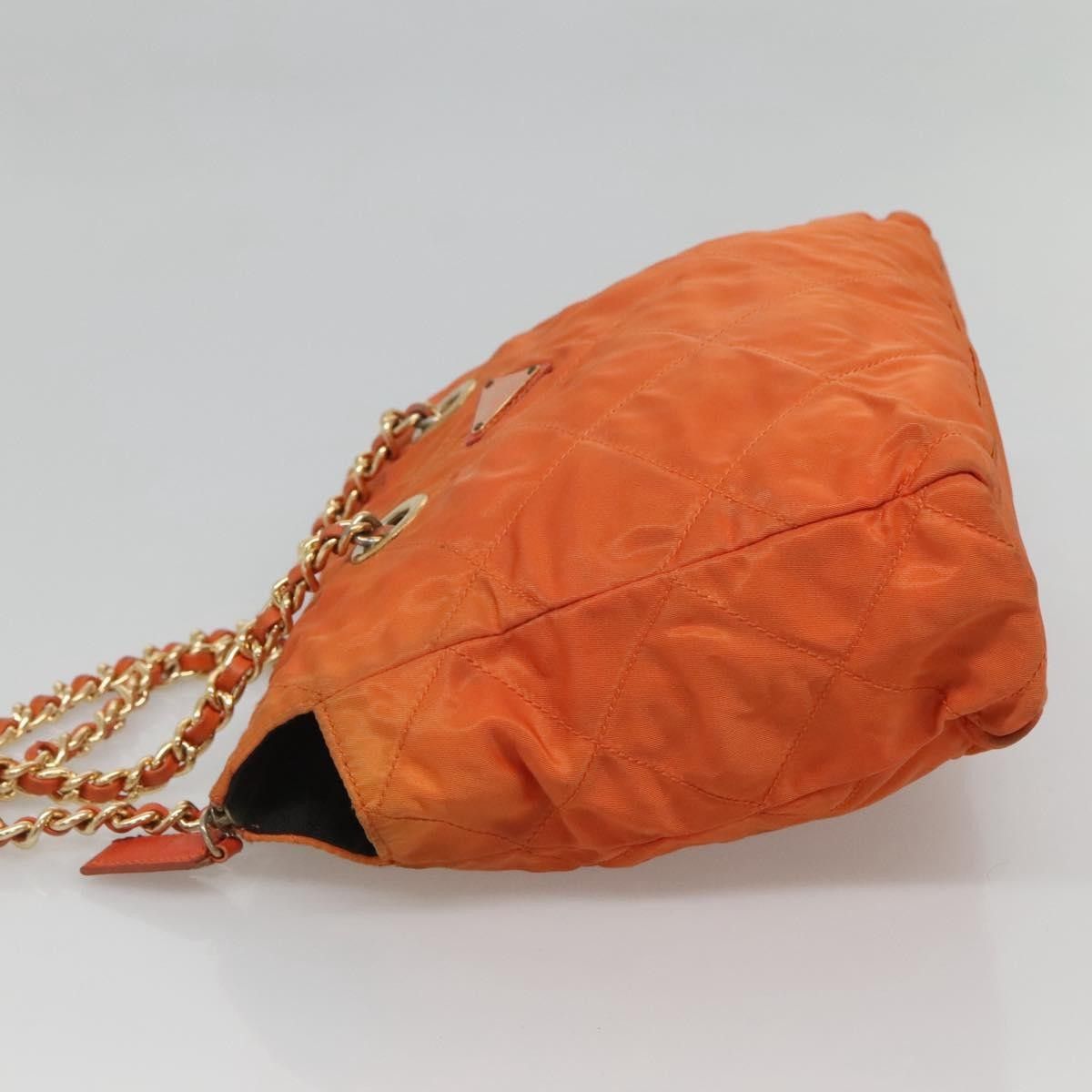 Prada Prada Chain Shoulder Bag Quilted Tessuto Size ONE SIZE - 4 Thumbnail