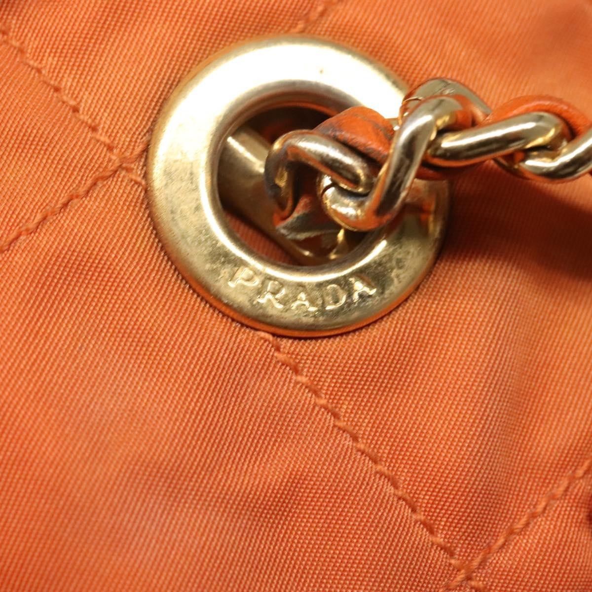 Prada Prada Chain Shoulder Bag Quilted Tessuto Size ONE SIZE - 18 Thumbnail