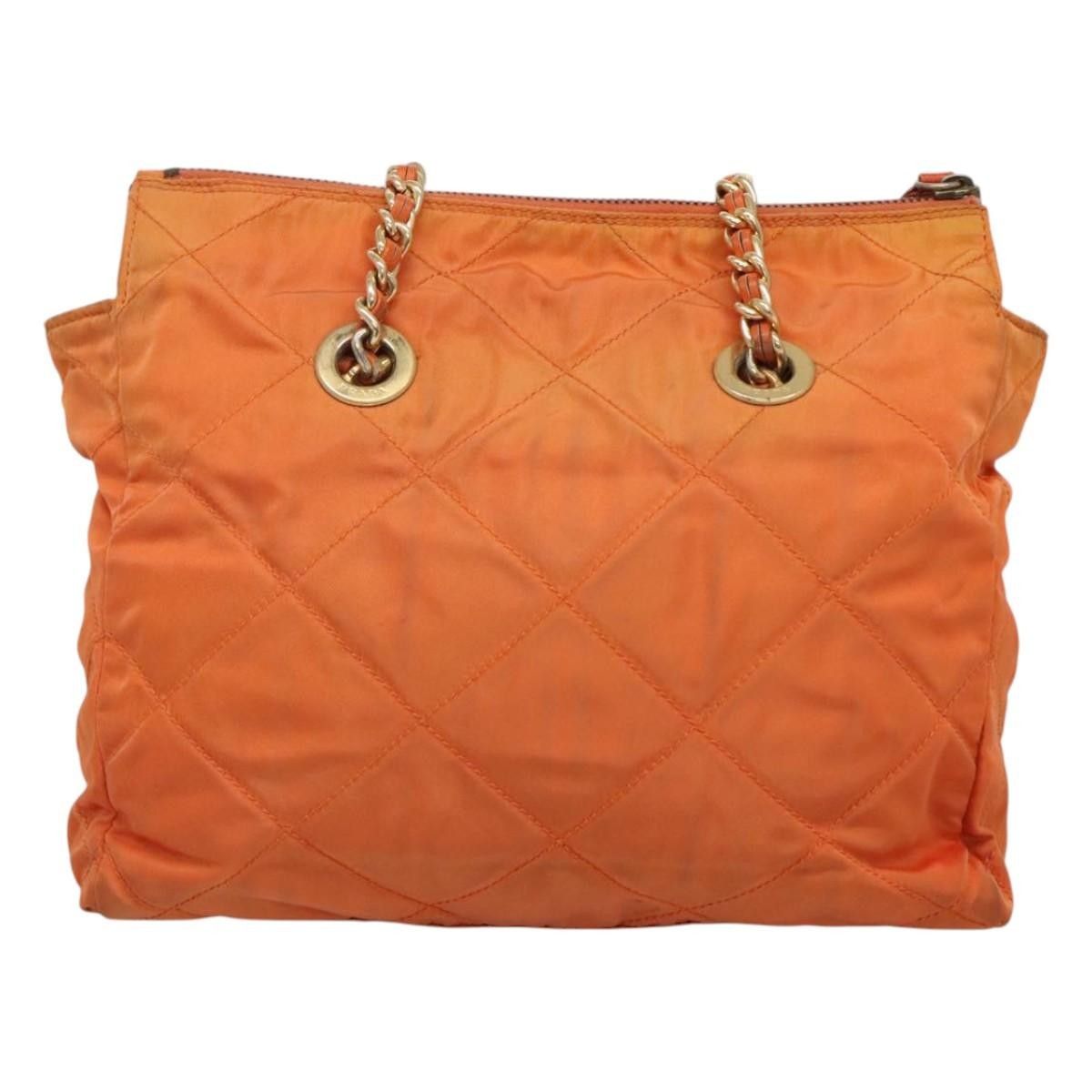 Prada Prada Chain Shoulder Bag Quilted Tessuto Size ONE SIZE - 2 Thumbnail