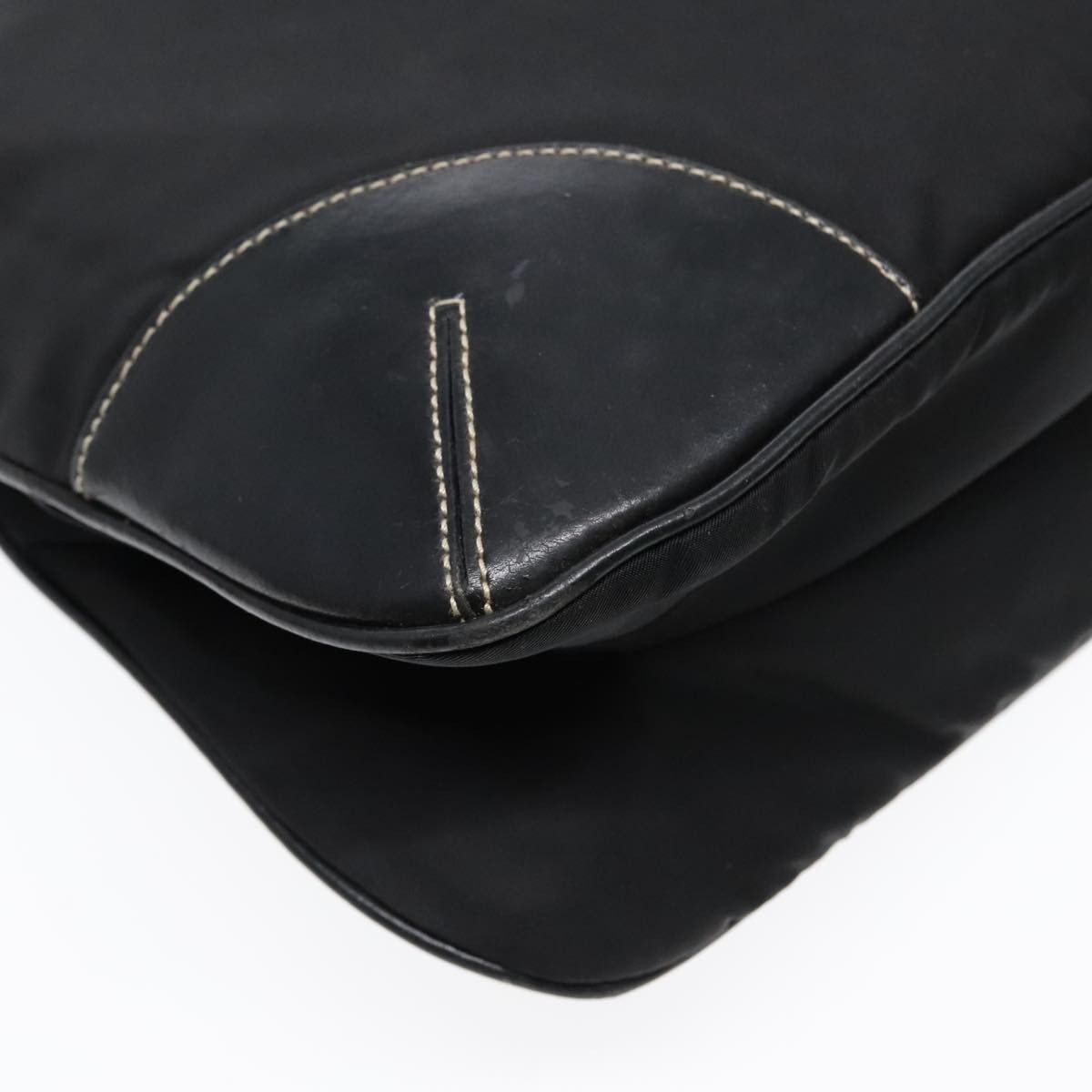 Prada Prada Zip Messenger Bag Tessuto with Leather Size ONE SIZE - 10 Thumbnail