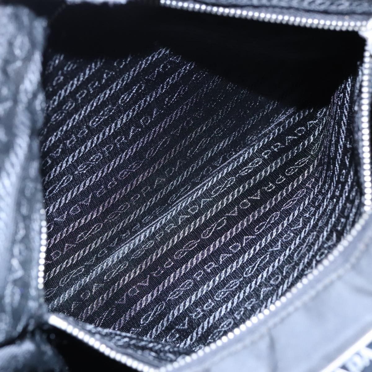 Prada Prada Zip Messenger Bag Tessuto with Leather Size ONE SIZE - 23 Thumbnail