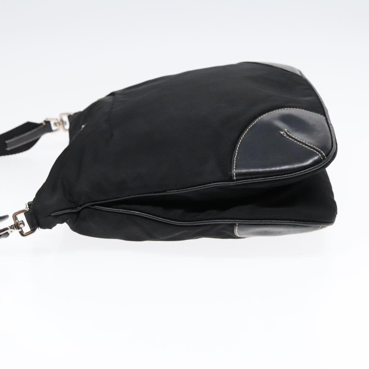 Prada Prada Zip Messenger Bag Tessuto with Leather Size ONE SIZE - 3 Thumbnail