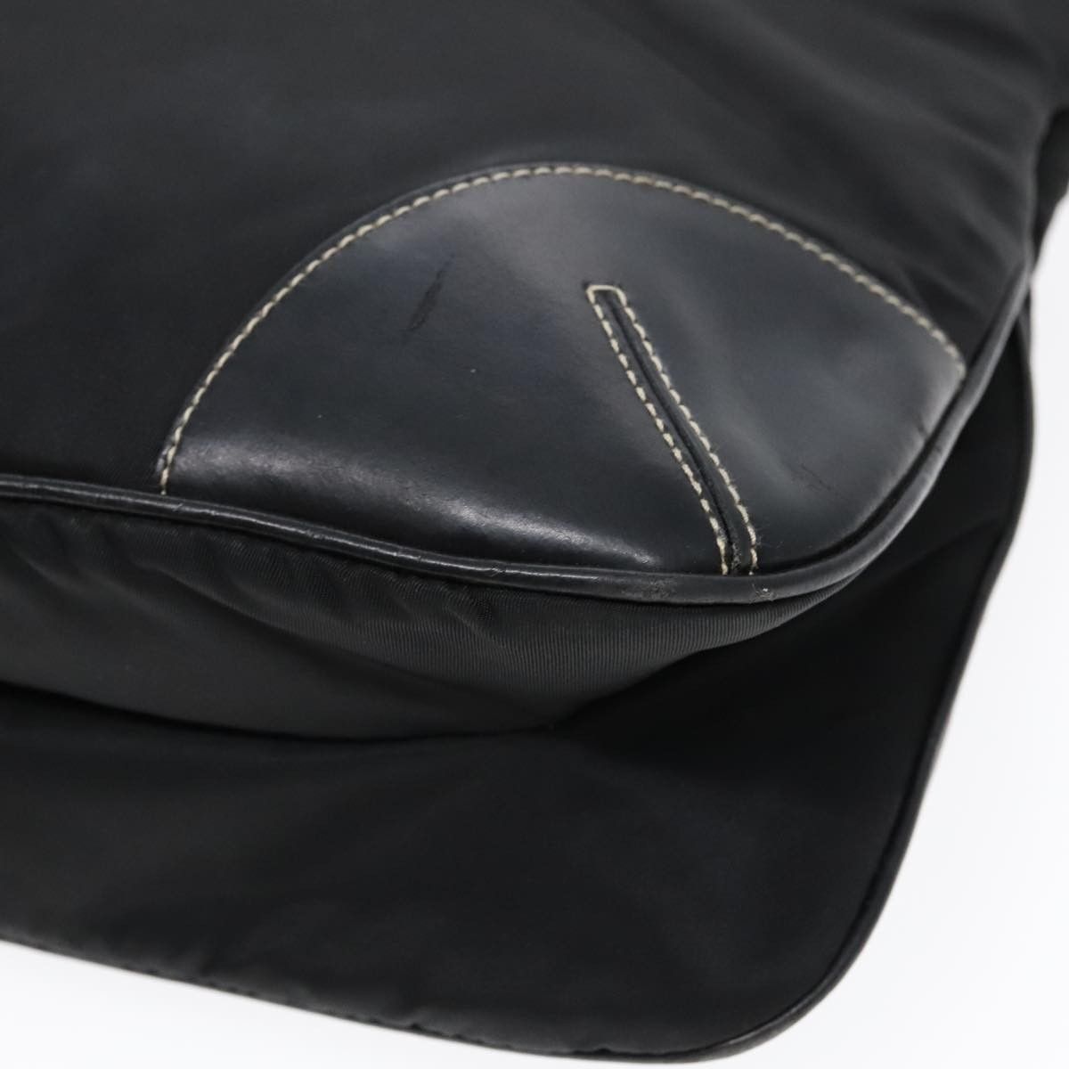 Prada Prada Zip Messenger Bag Tessuto with Leather Size ONE SIZE - 12 Thumbnail