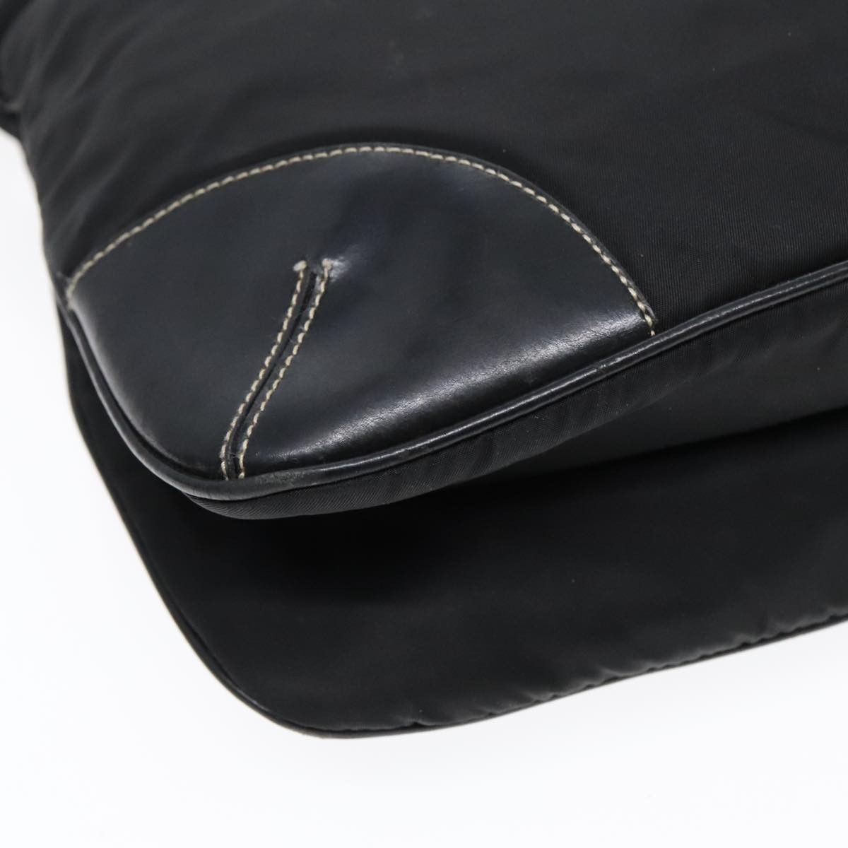 Prada Prada Zip Messenger Bag Tessuto with Leather Size ONE SIZE - 13 Thumbnail