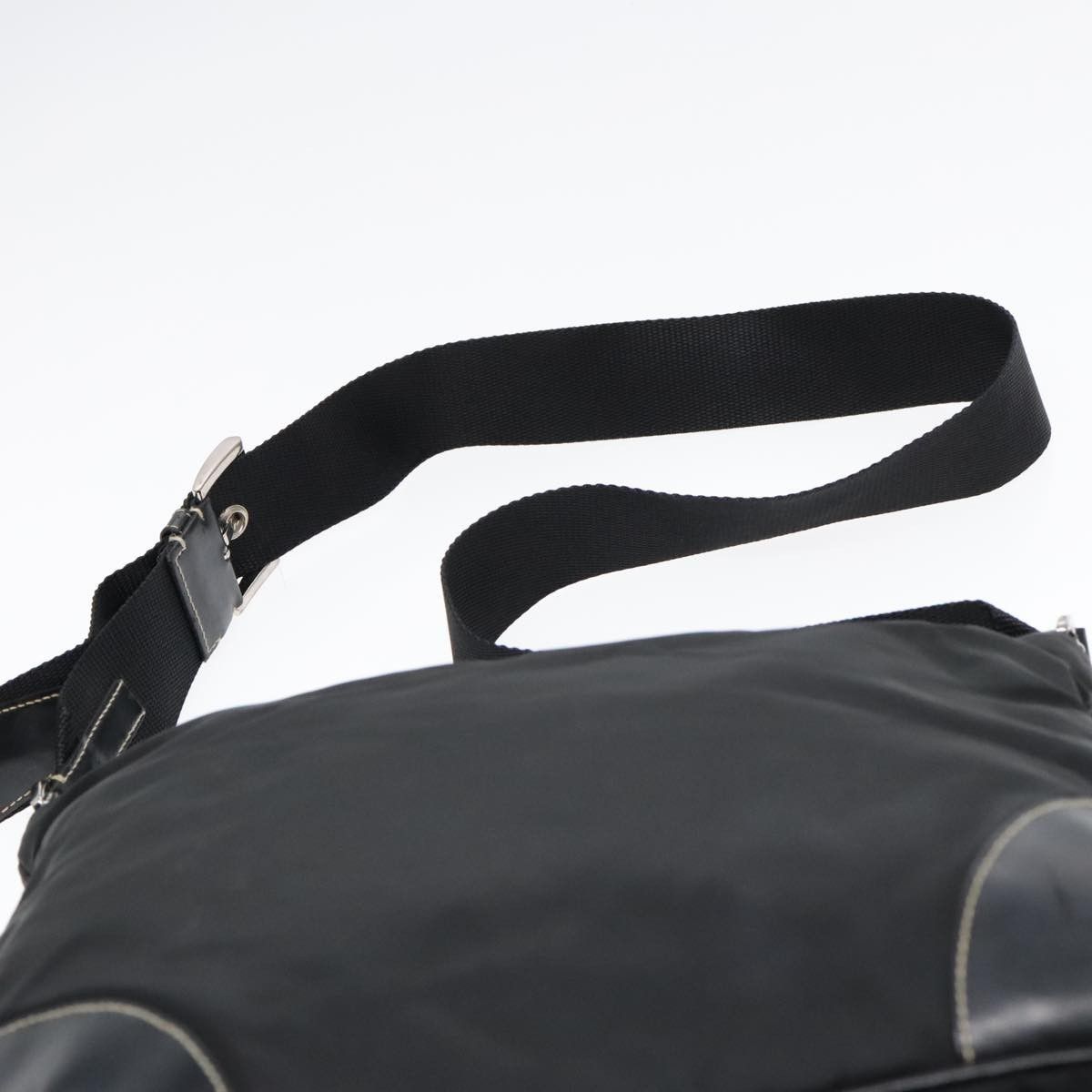 Prada Prada Zip Messenger Bag Tessuto with Leather Size ONE SIZE - 20 Thumbnail