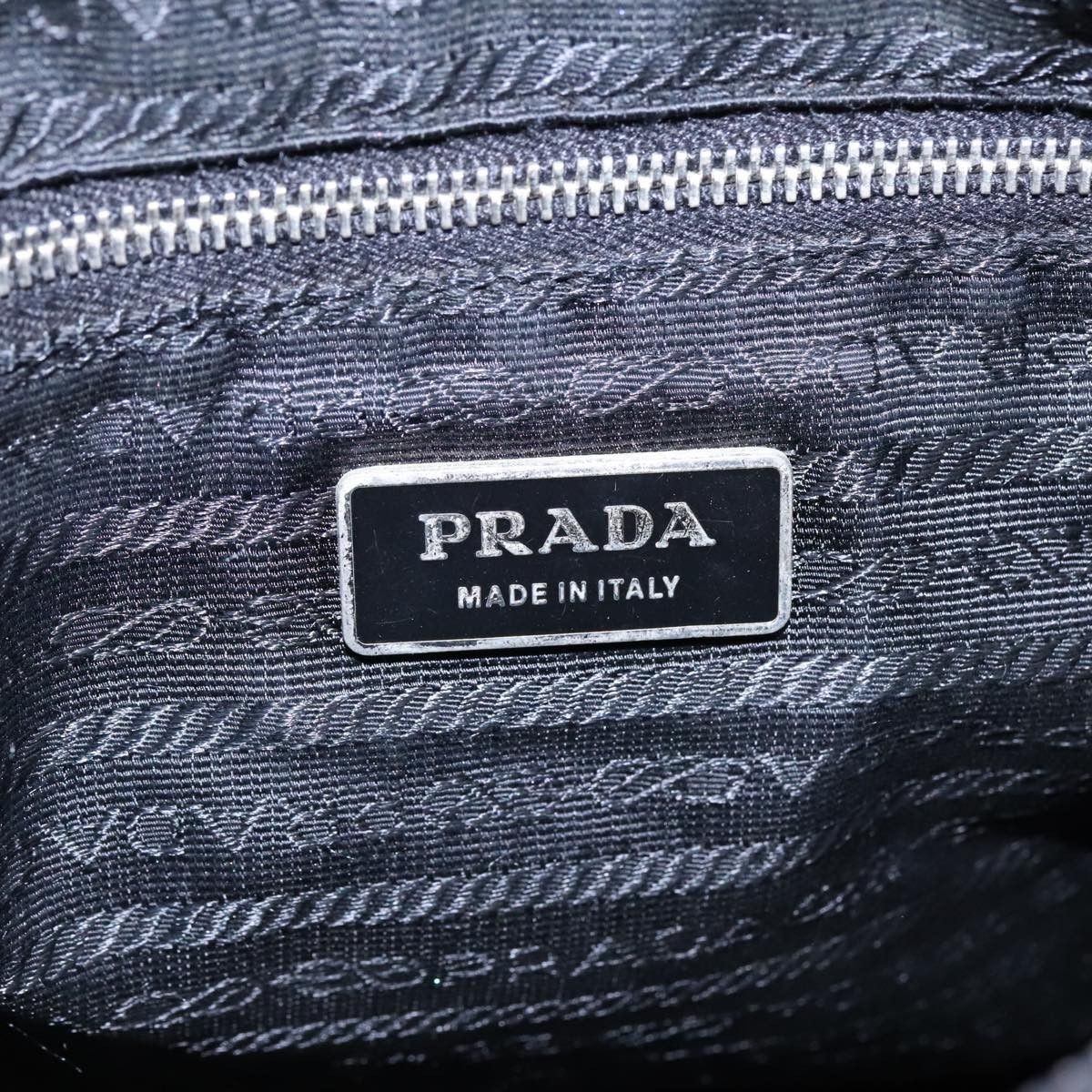 Prada Prada Zip Messenger Bag Tessuto with Leather Size ONE SIZE - 6 Thumbnail