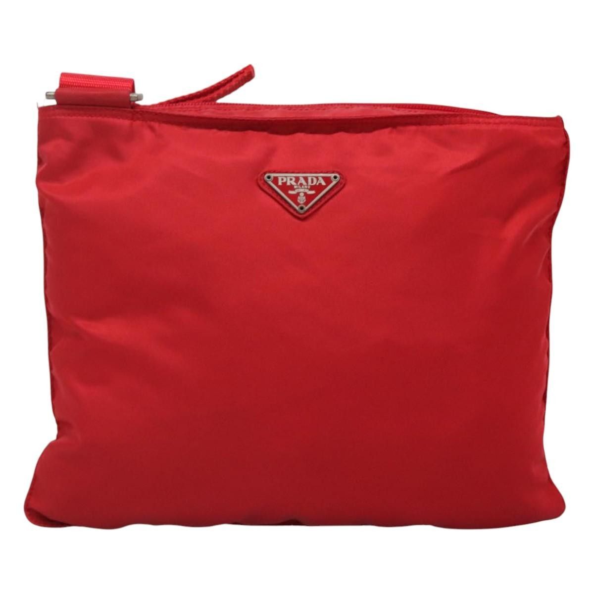 Prada Prada Flat Messenger Bag Tessuto Size ONE SIZE - 19 Thumbnail