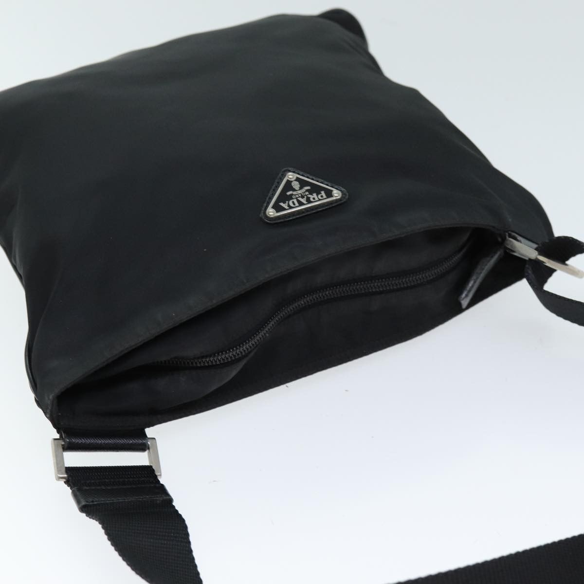 Prada Prada Flat Messenger Bag Tessuto Size ONE SIZE - 16 Thumbnail