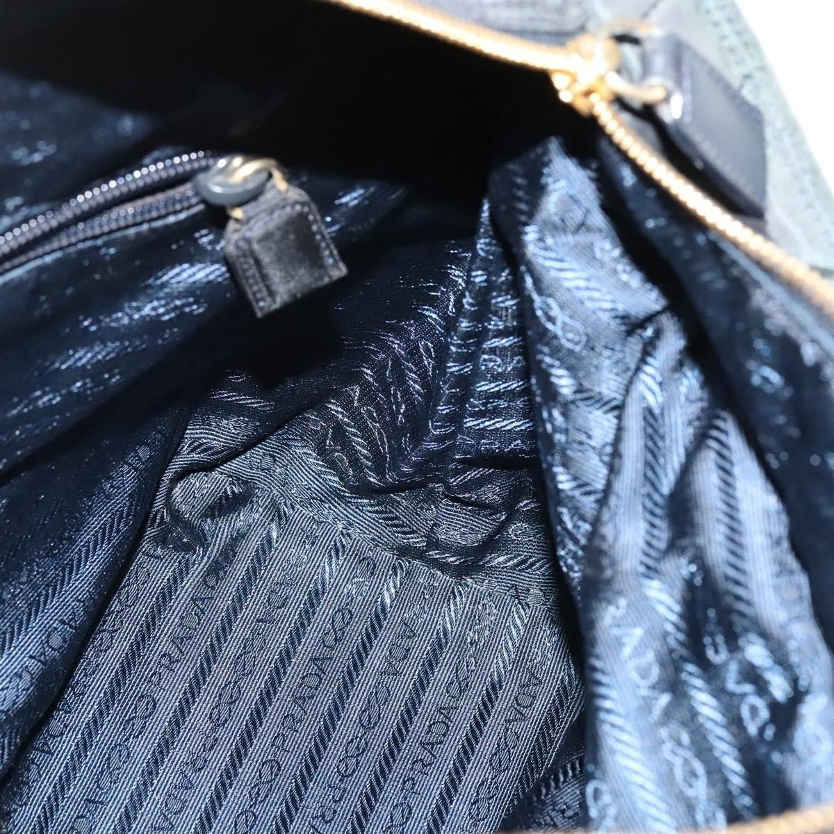 Prada Prada Chain Shoulder Bag Quilted Tessuto Size ONE SIZE - 17 Thumbnail