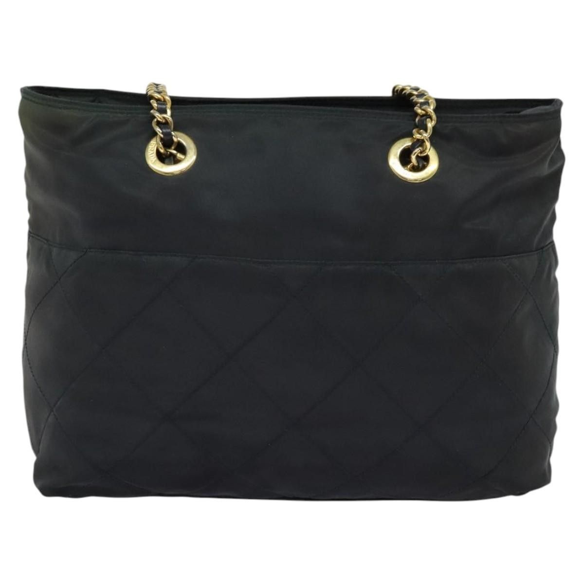 Prada Prada Chain Shoulder Bag Quilted Tessuto Size ONE SIZE - 2 Thumbnail