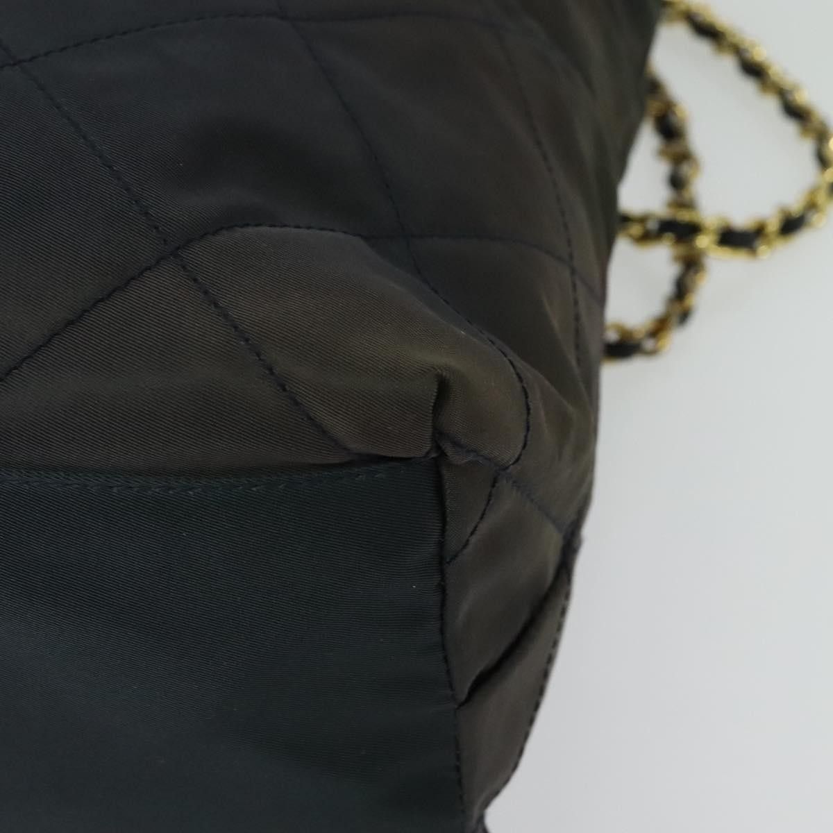 Prada Prada Chain Shoulder Bag Quilted Tessuto Size ONE SIZE - 10 Thumbnail