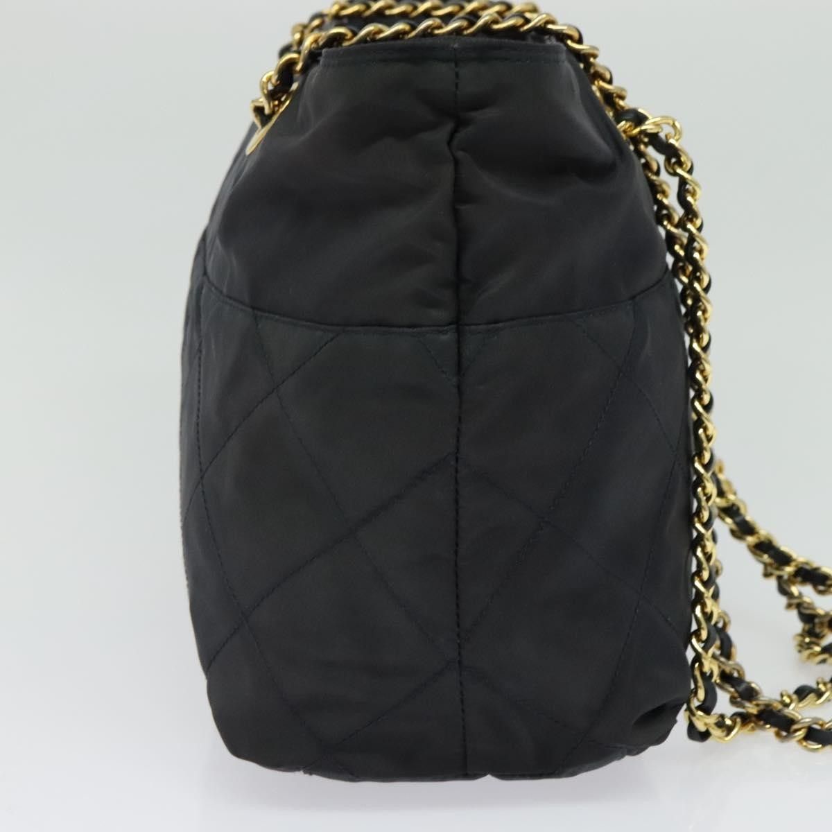 Prada Prada Chain Shoulder Bag Quilted Tessuto Size ONE SIZE - 3 Thumbnail