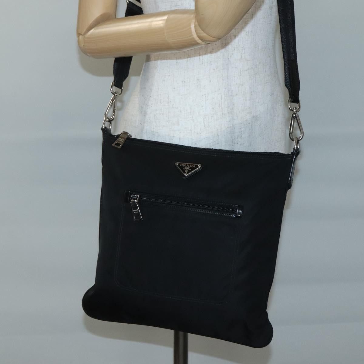 Prada Prada Front Pocket Messenger Bag Tessuto Size ONE SIZE - 14 Thumbnail