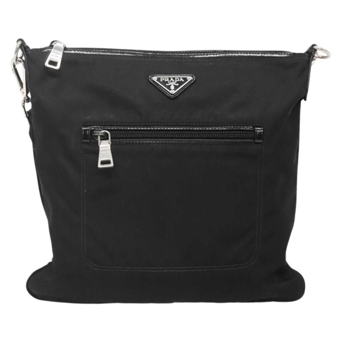 Prada Prada Front Pocket Messenger Bag Tessuto Size ONE SIZE - 18 Thumbnail