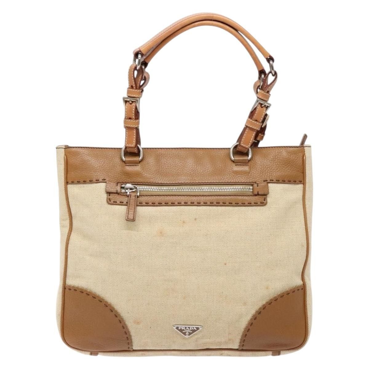 Prada Prada Vintage Convertible Tote Canvas and leather Size ONE SIZE - 2 Thumbnail