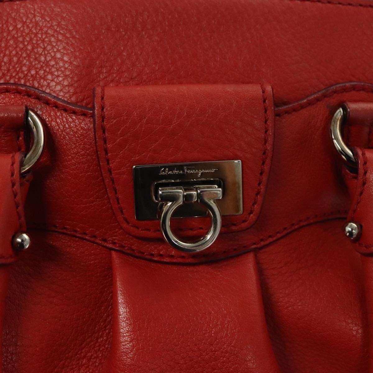 Salvatore Ferragamo Salvatore Ferragamo Gancini handbag Leather Size ONE SIZE - 12 Thumbnail
