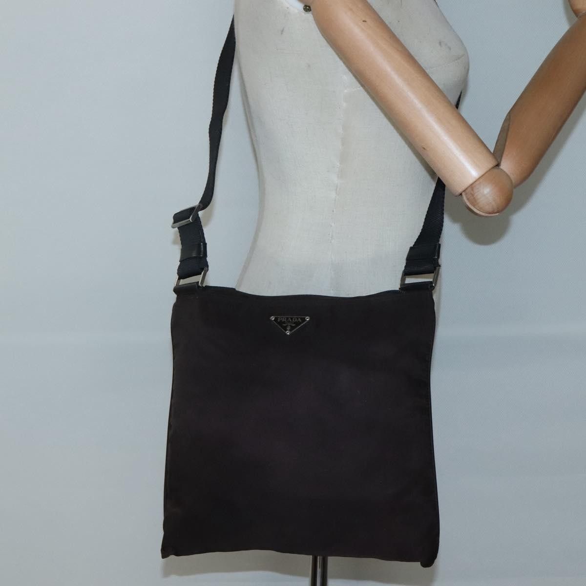 Prada Prada Flat Messenger Bag Tessuto Size ONE SIZE - 14 Thumbnail