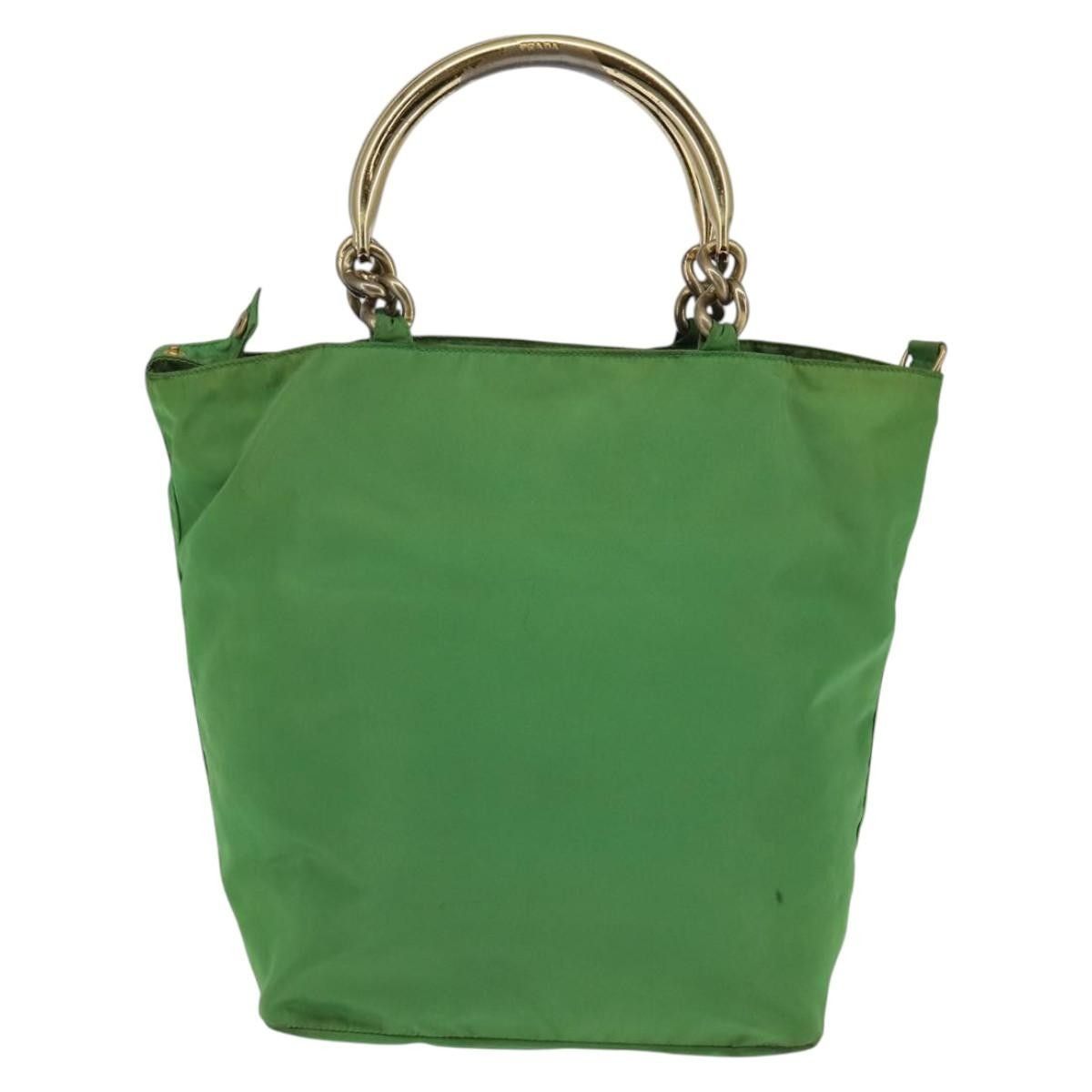 Prada Prada Metal Handles Tote Tessuto Size ONE SIZE - 2 Thumbnail