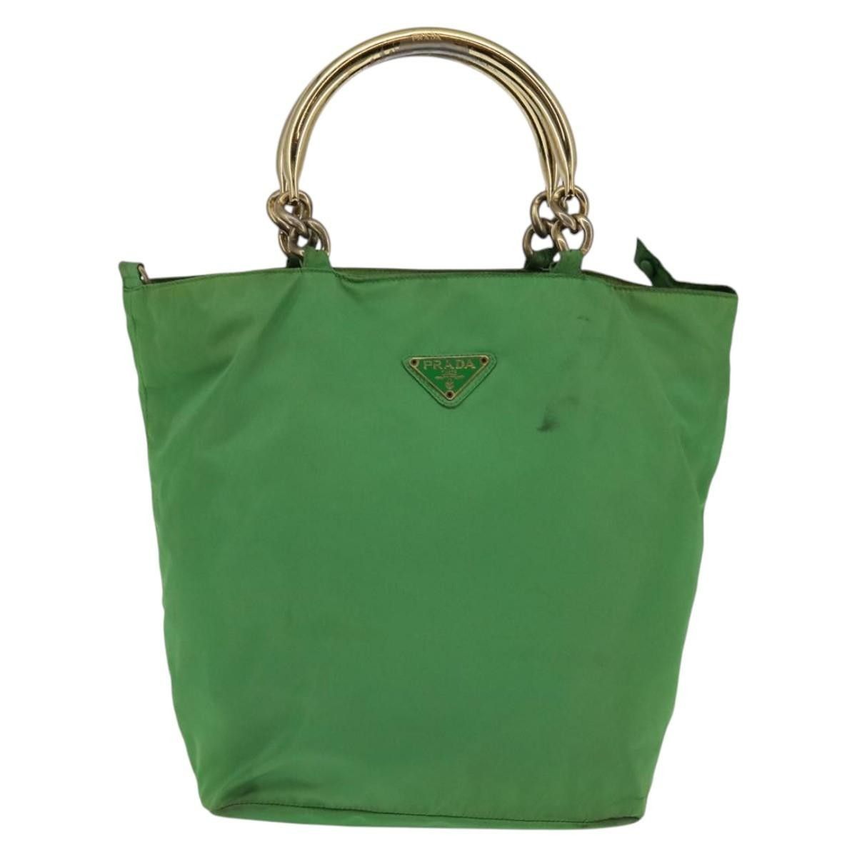 Prada Prada Metal Handles Tote Tessuto Size ONE SIZE - 21 Thumbnail