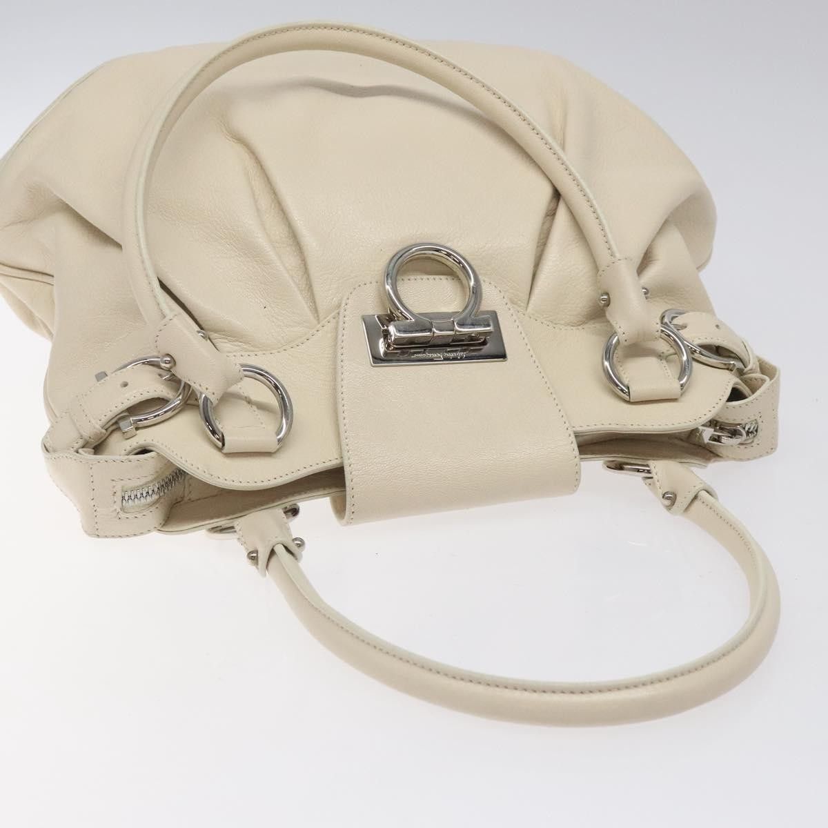 Salvatore Ferragamo Salvatore Ferragamo Gancini Shoulder Bag Leather Size ONE SIZE - 15 Thumbnail