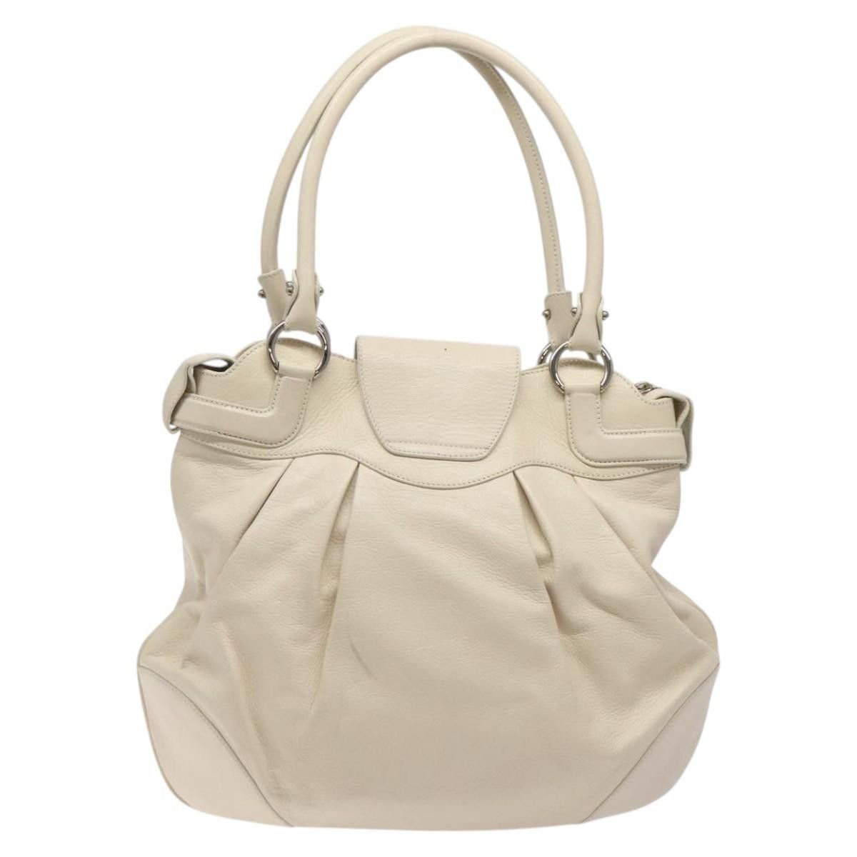 Salvatore Ferragamo Salvatore Ferragamo Gancini Shoulder Bag Leather Size ONE SIZE - 2 Thumbnail