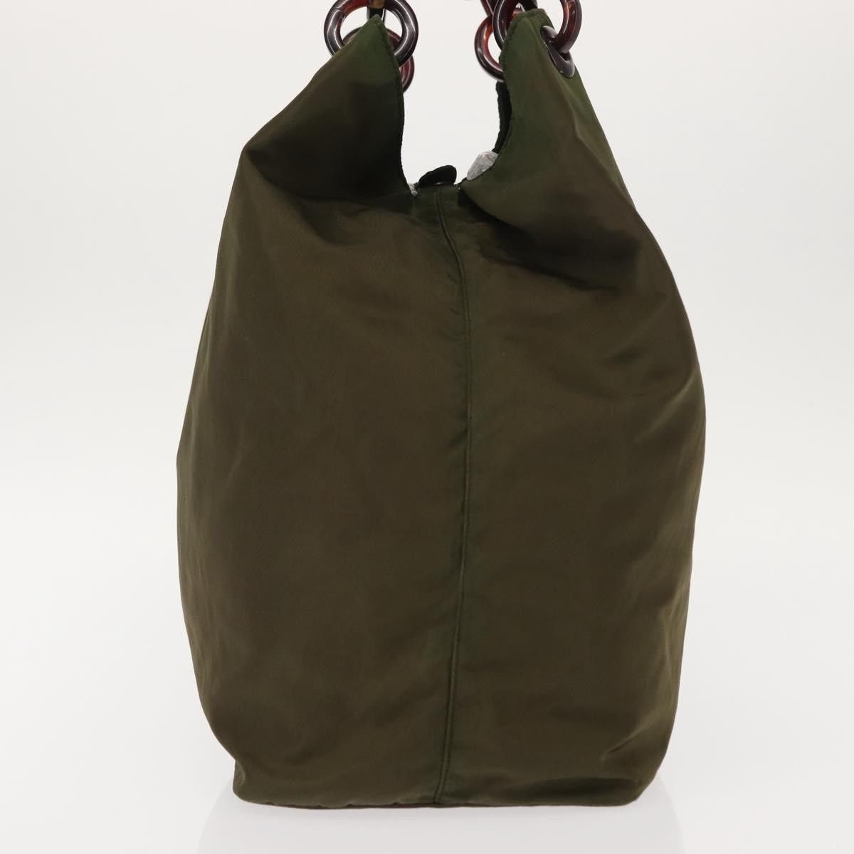 Prada Prada Resin Handle Tote Tessuto Size ONE SIZE - 3 Thumbnail