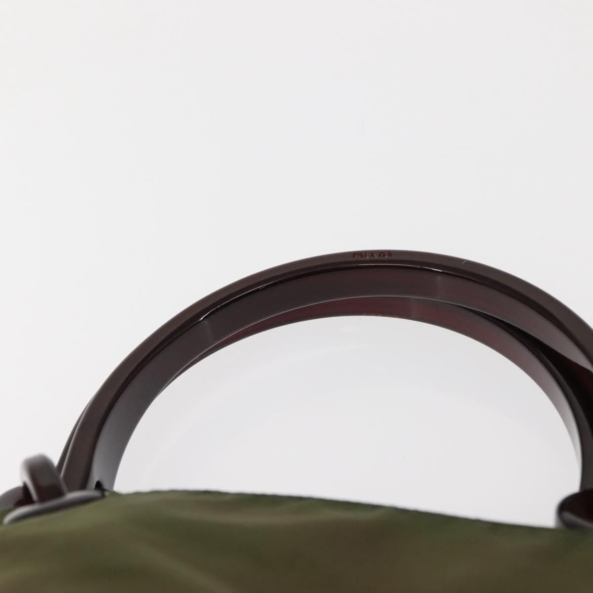 Prada Prada Resin Handle Tote Tessuto Size ONE SIZE - 18 Thumbnail