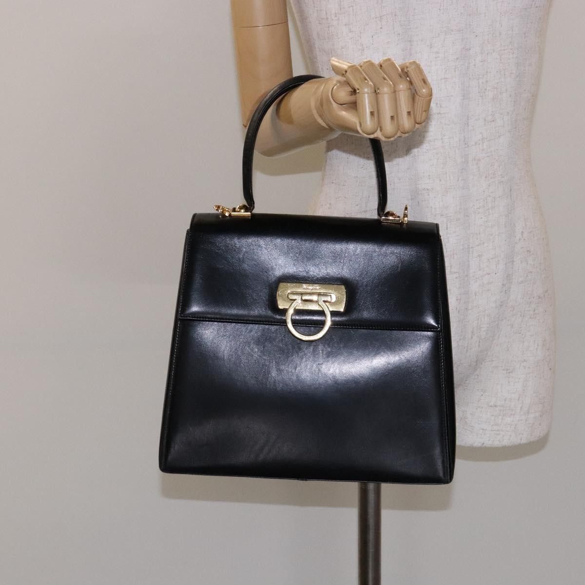 Salvatore Ferragamo Salvatore Ferragamo Gancini Convertible Top Handle Leather Size ONE SIZE - 13 Thumbnail