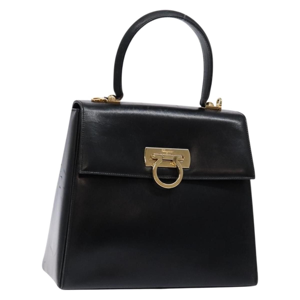 Salvatore Ferragamo Salvatore Ferragamo Gancini Convertible Top Handle Leather Size ONE SIZE - 15 Thumbnail