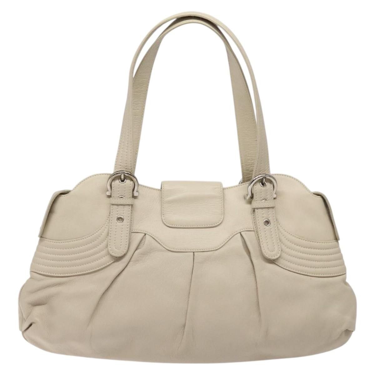 Salvatore Ferragamo Salvatore Ferragamo Gancini handbag Leather Size ONE SIZE - 2 Thumbnail