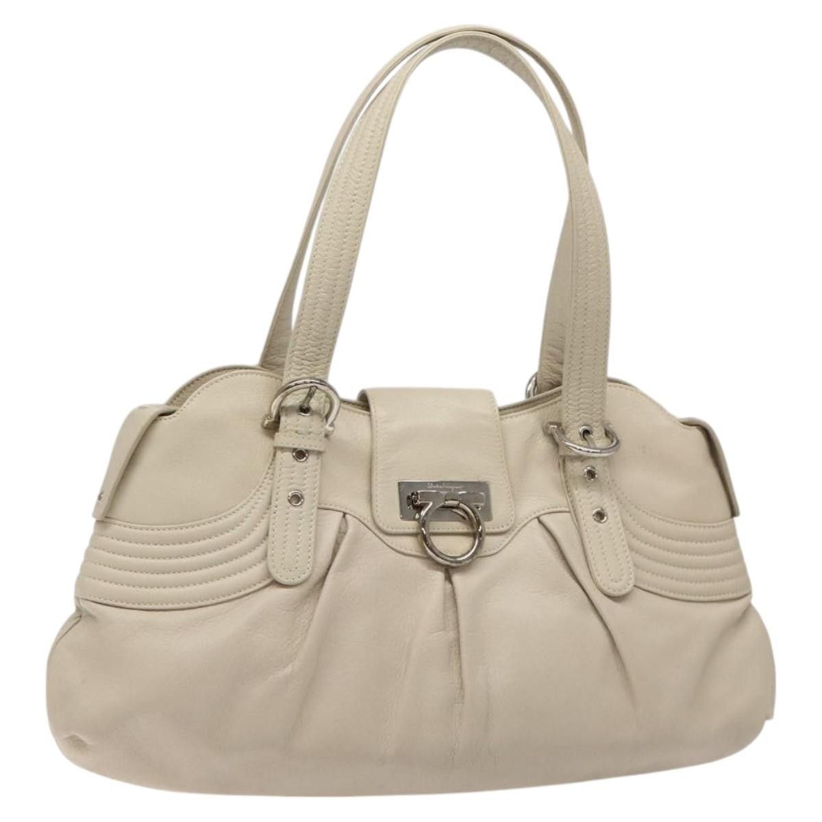 Salvatore Ferragamo Salvatore Ferragamo Gancini handbag Leather Size ONE SIZE - 15 Thumbnail