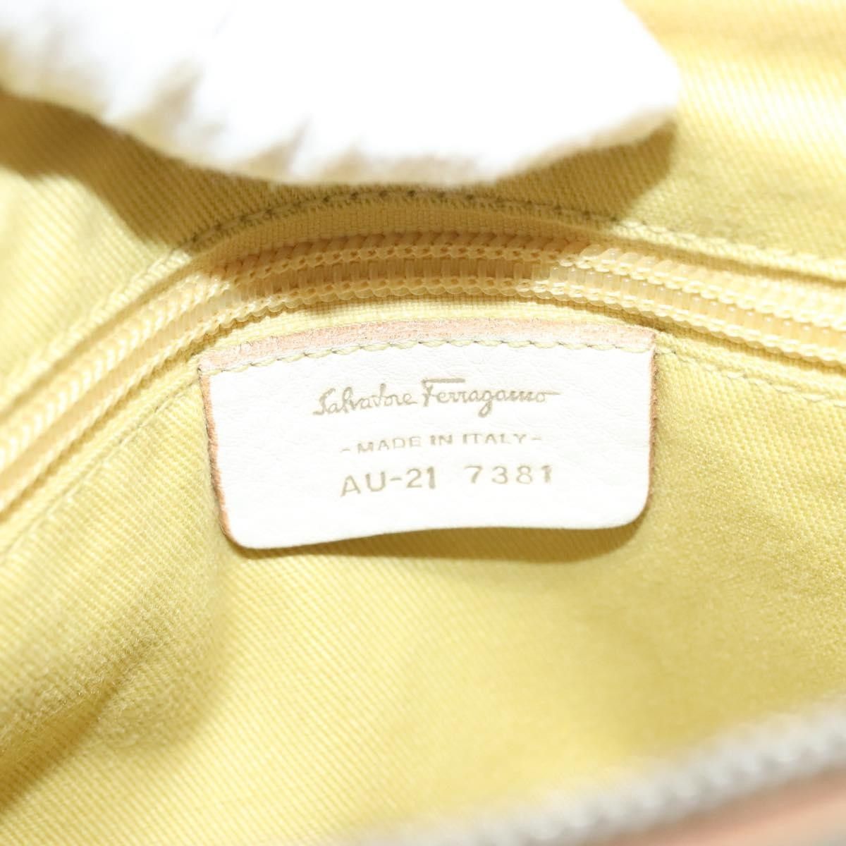 Salvatore Ferragamo Salvatore Ferragamo Gancini Shoulder Bag Leather Size ONE SIZE - 6 Thumbnail