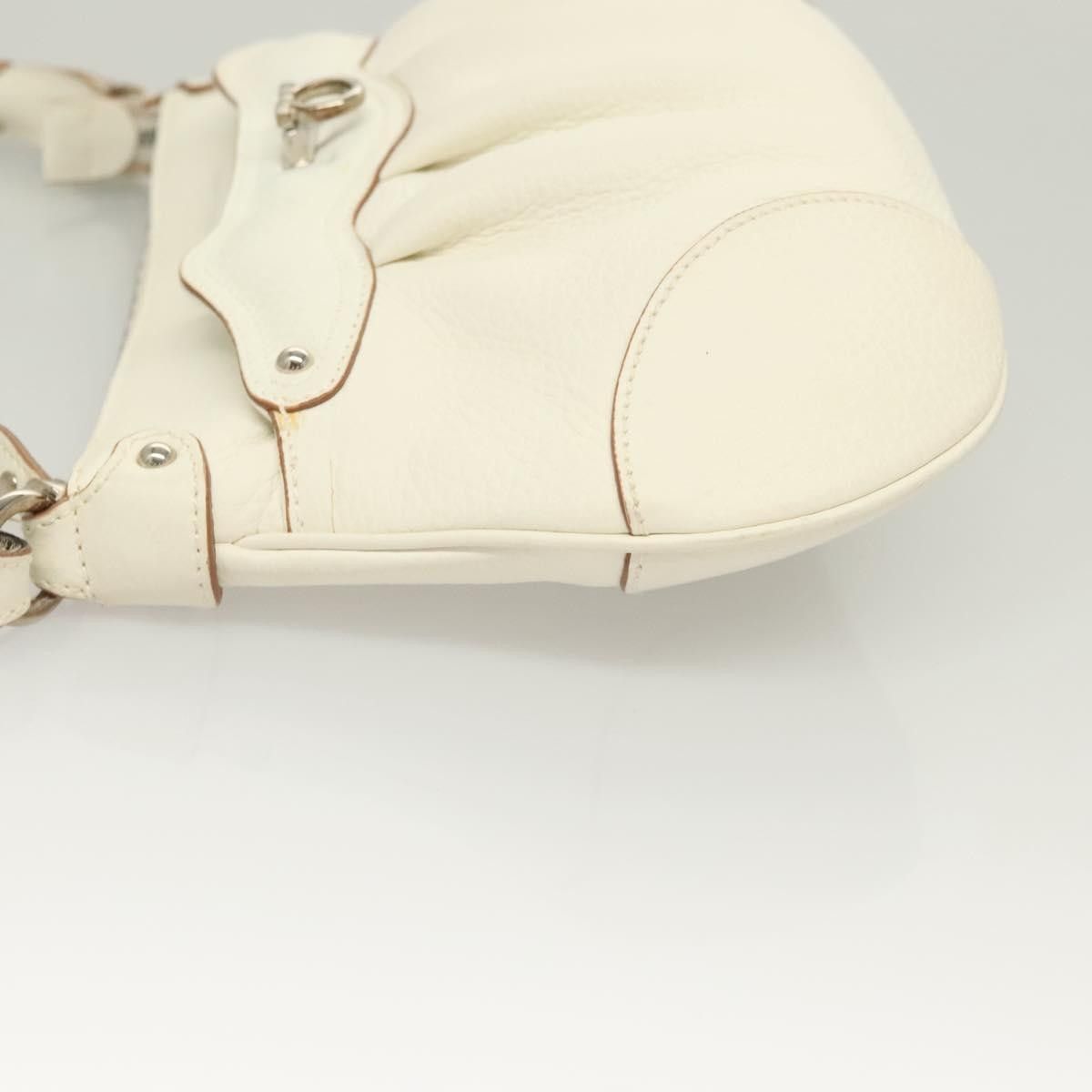 Salvatore Ferragamo Salvatore Ferragamo Gancini Shoulder Bag Leather Size ONE SIZE - 4 Thumbnail