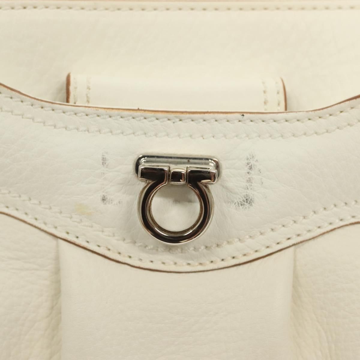 Salvatore Ferragamo Salvatore Ferragamo Gancini Shoulder Bag Leather Size ONE SIZE - 16 Thumbnail