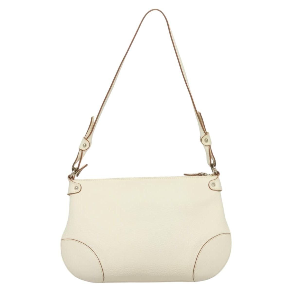 Salvatore Ferragamo Salvatore Ferragamo Gancini Shoulder Bag Leather Size ONE SIZE - 2 Thumbnail