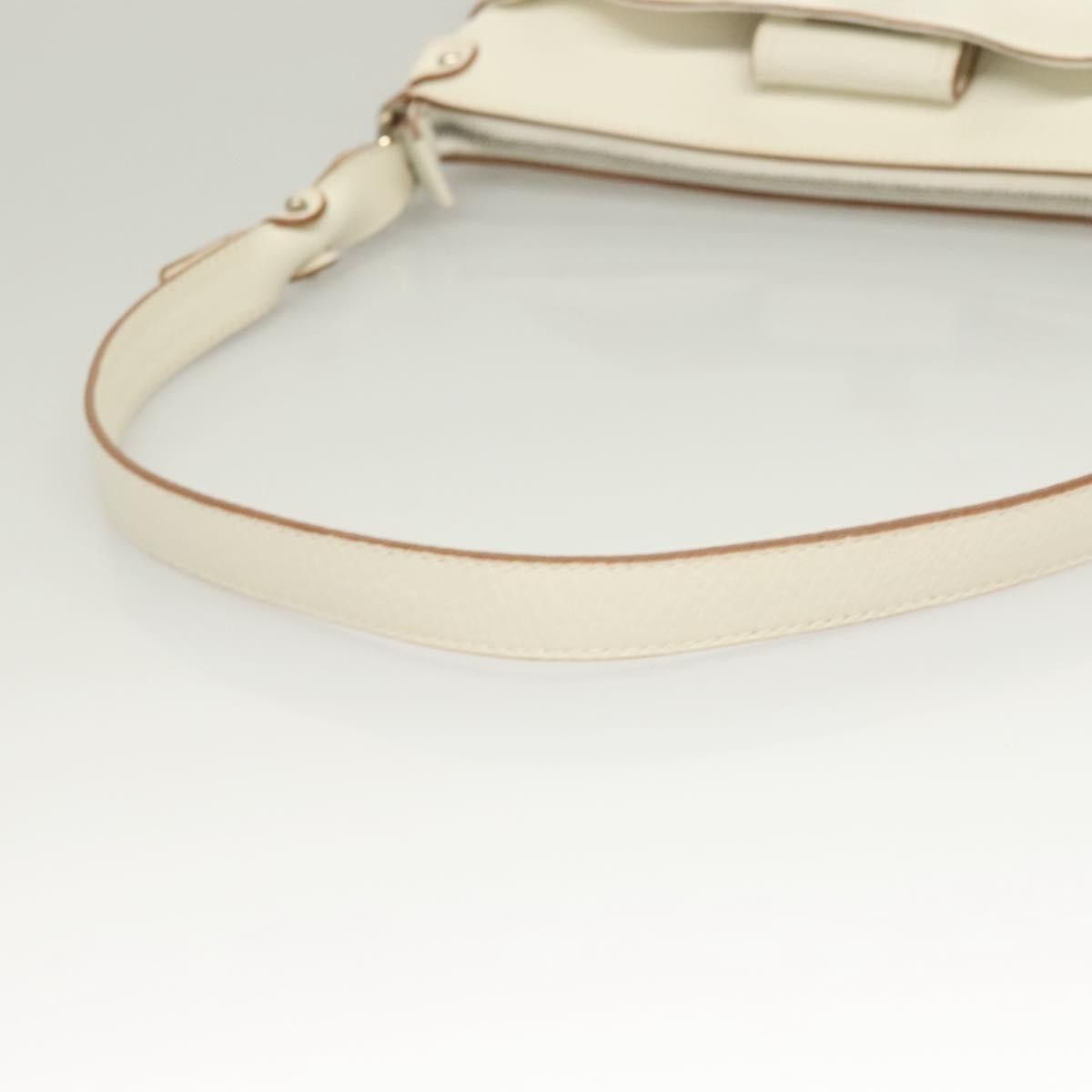 Salvatore Ferragamo Salvatore Ferragamo Gancini Shoulder Bag Leather Size ONE SIZE - 7 Thumbnail