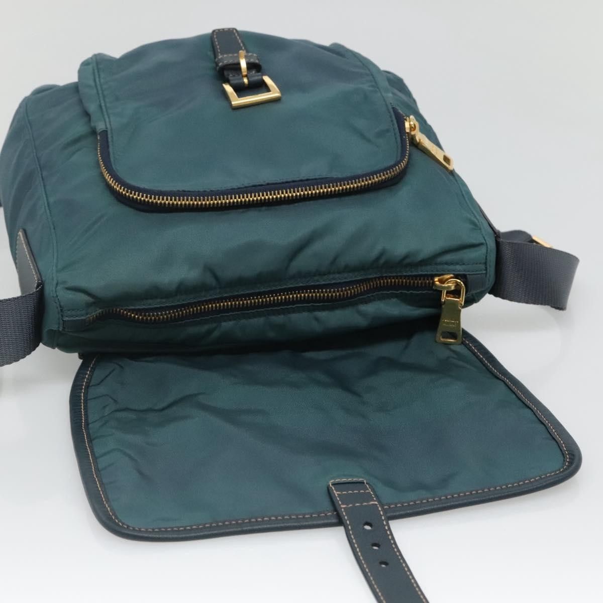 Prada Prada Buckle Messenger Bag Tessuto Size ONE SIZE - 18 Thumbnail