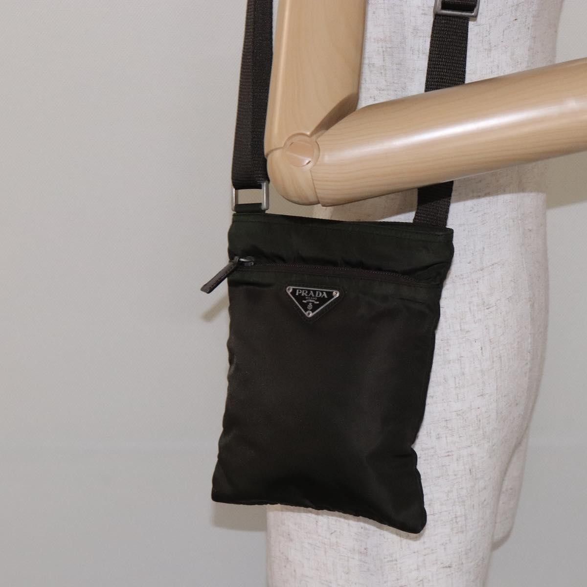 Prada Prada Flat Messenger Bag Tessuto Size ONE SIZE - 14 Thumbnail