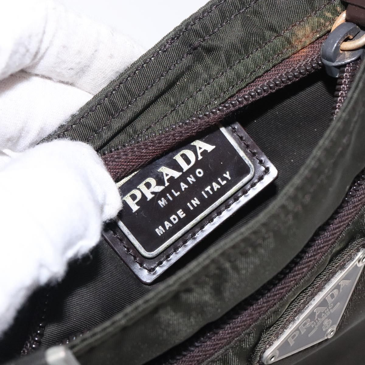 Prada Prada Flat Messenger Bag Tessuto Size ONE SIZE - 6 Thumbnail