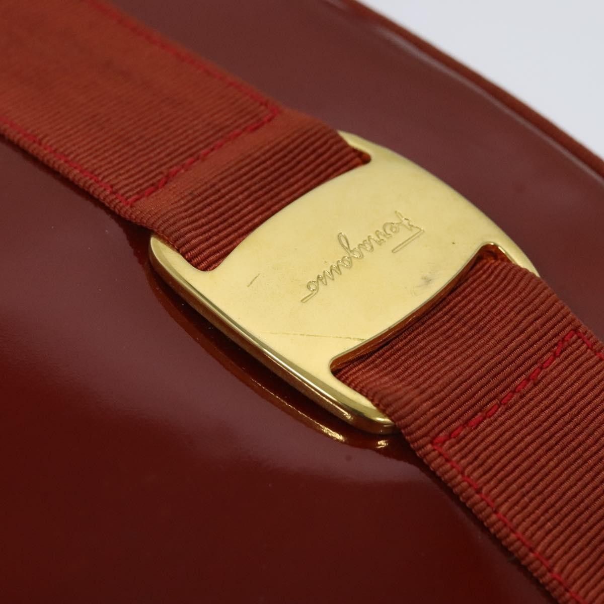 Salvatore Ferragamo Salvatore Ferragamo Vala Patent Leather Size ONE SIZE - 12 Thumbnail