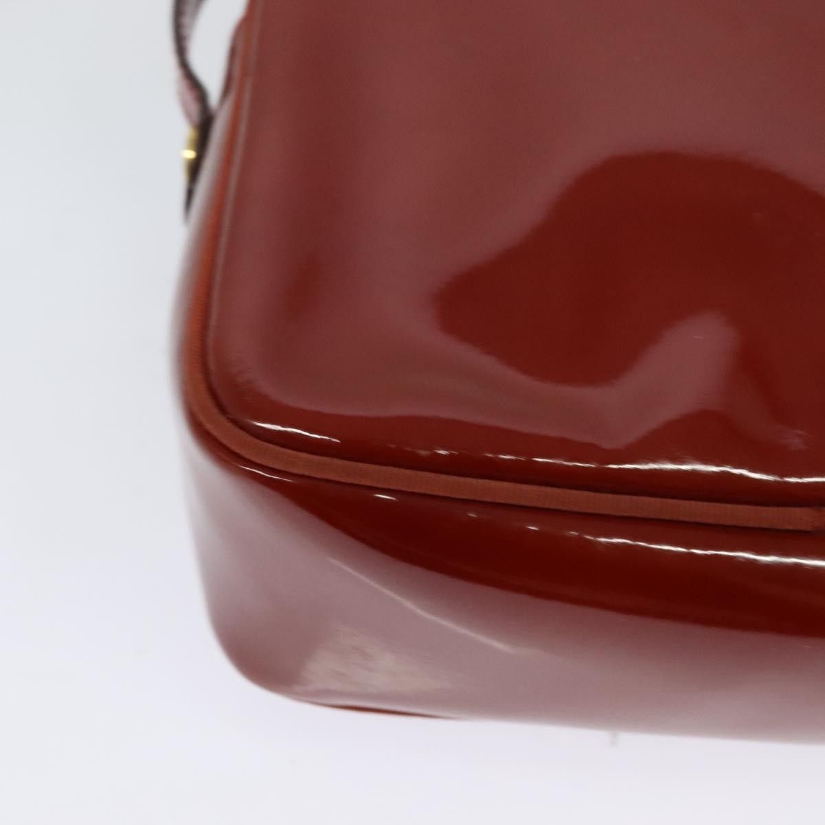 Salvatore Ferragamo Salvatore Ferragamo Vala Patent Leather Size ONE SIZE - 10 Thumbnail