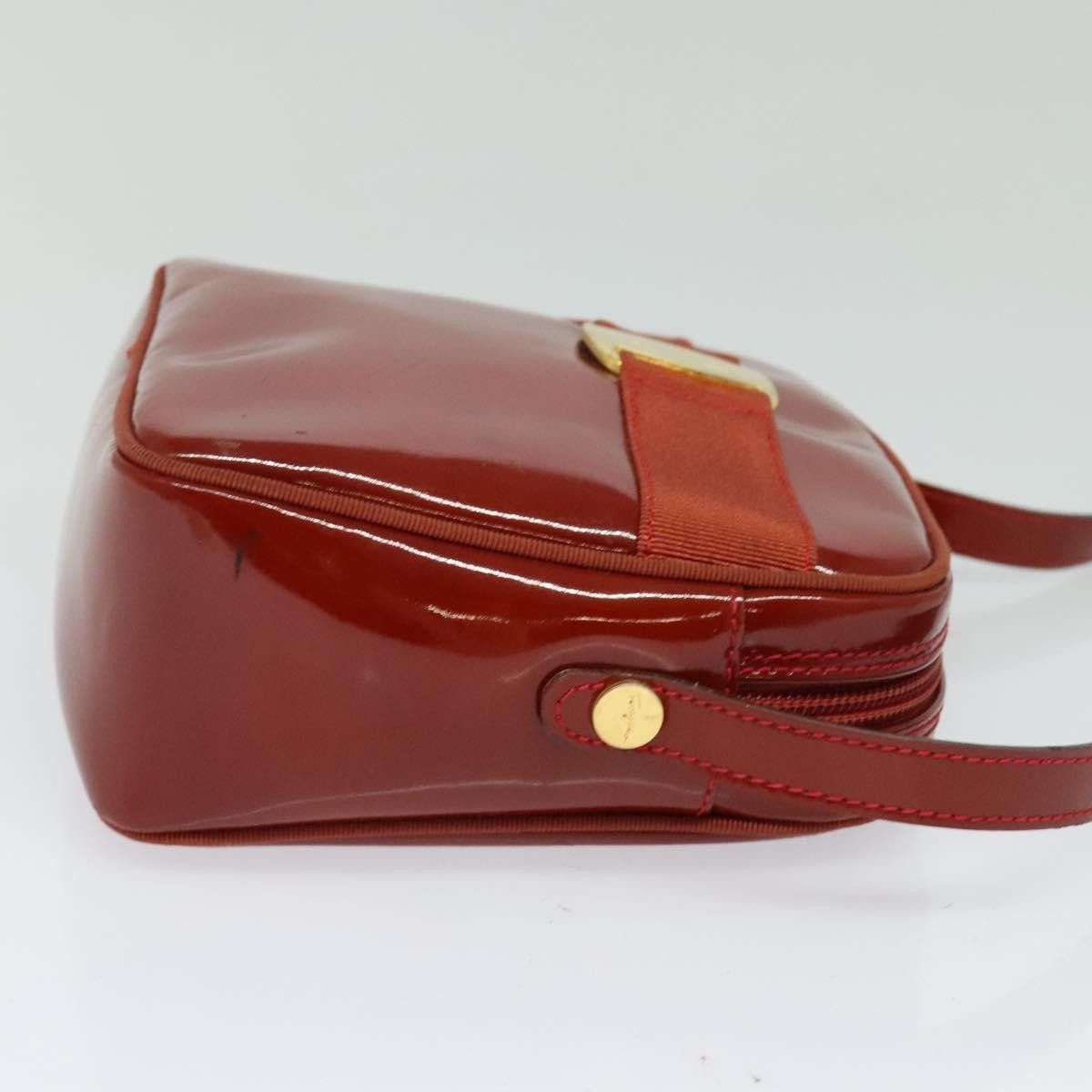 Salvatore Ferragamo Salvatore Ferragamo Vala Patent Leather Size ONE SIZE - 4 Thumbnail