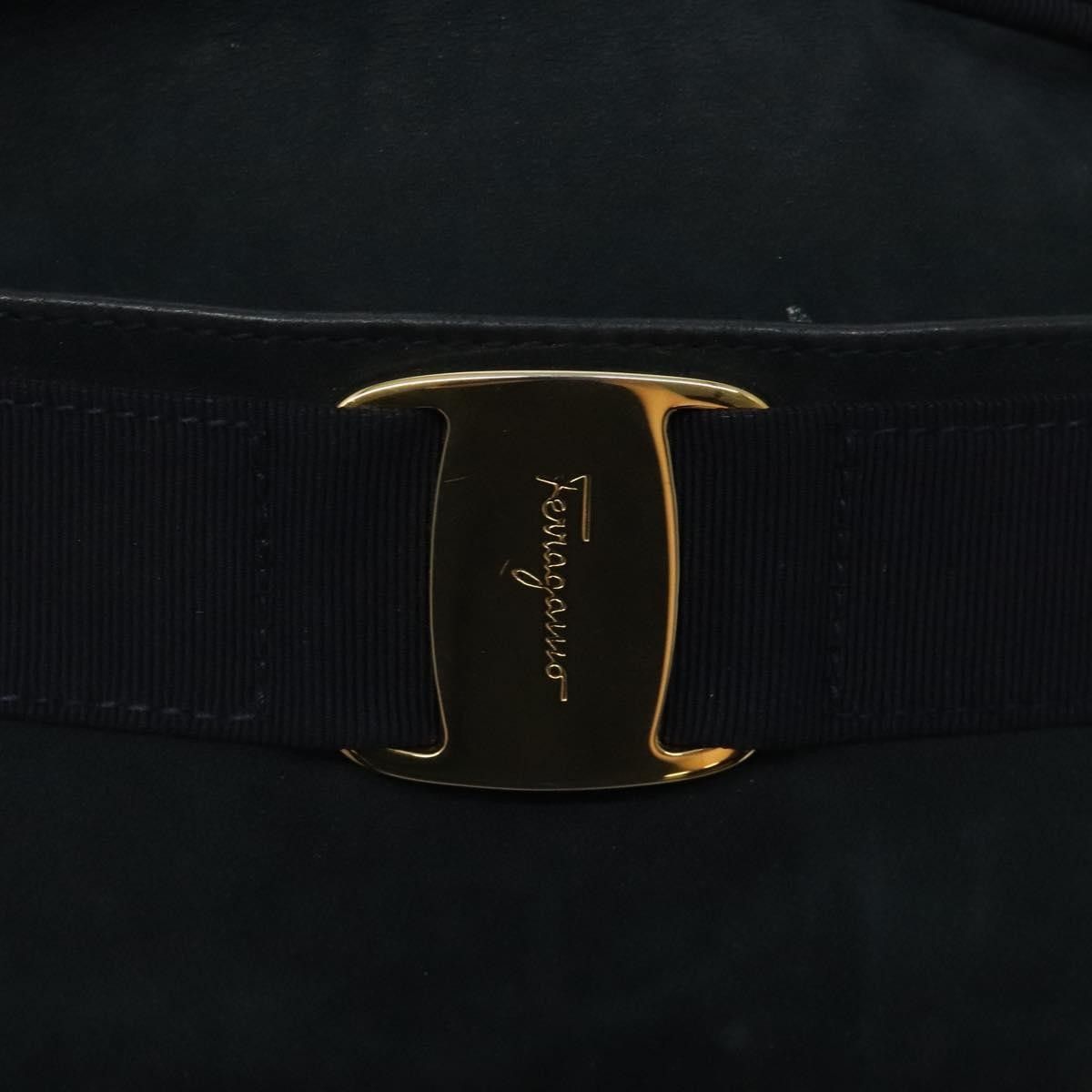 Salvatore Ferragamo Salvatore Ferragamo Vala Shoulder Bag Suede Size ONE SIZE - 12 Thumbnail