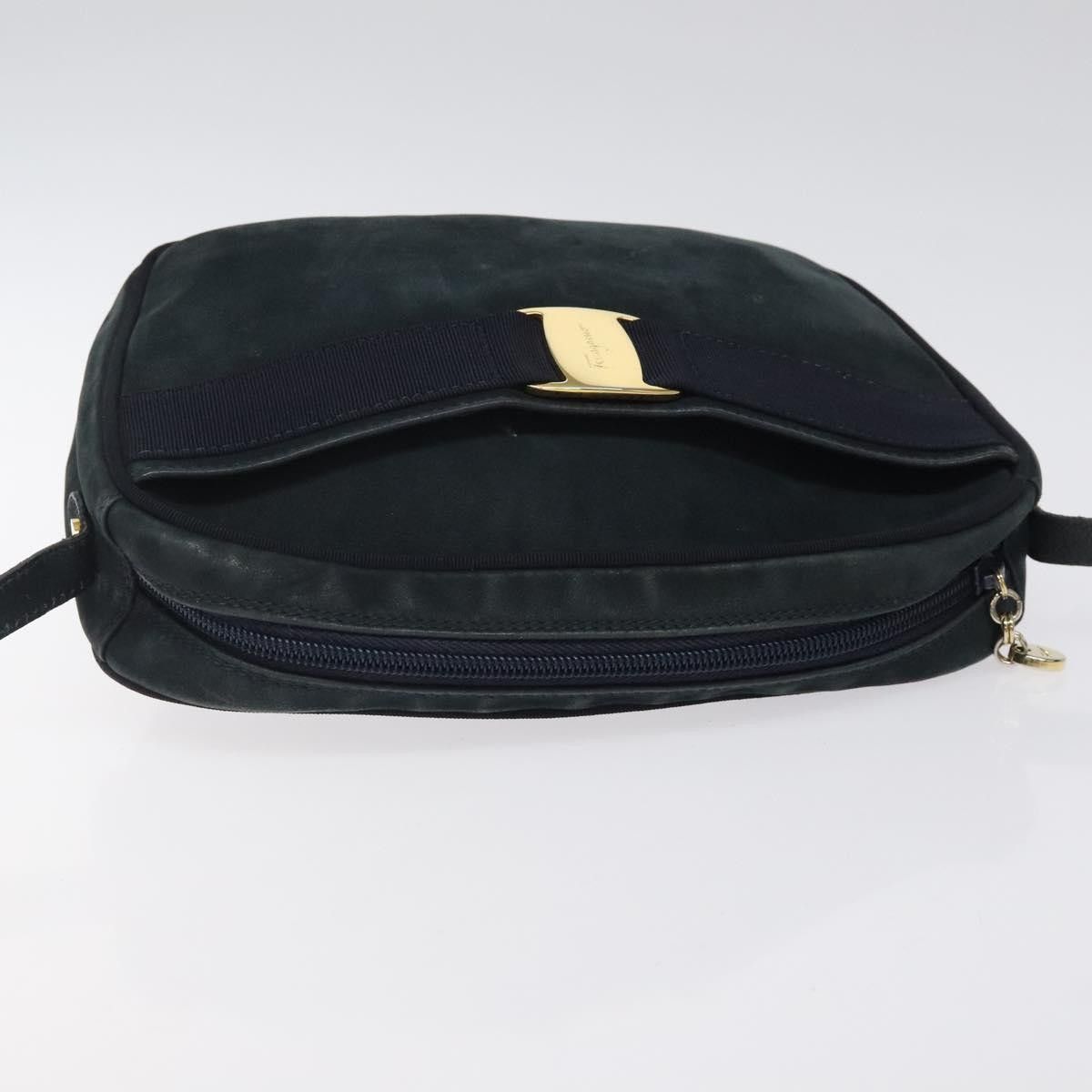Salvatore Ferragamo Salvatore Ferragamo Vala Shoulder Bag Suede Size ONE SIZE - 15 Thumbnail