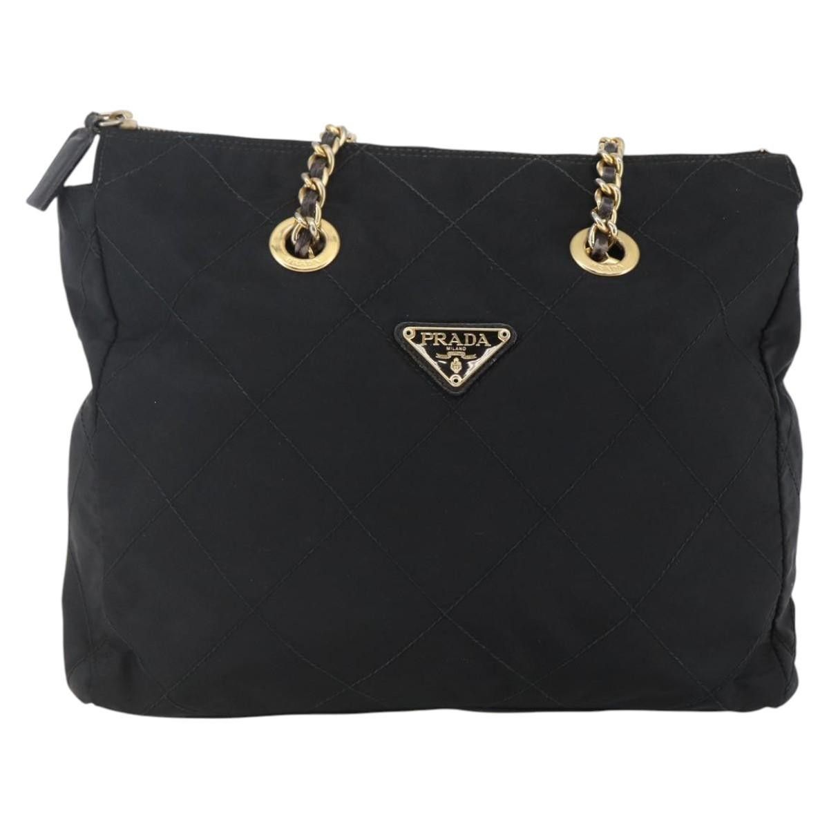 Prada Prada Re-Edition 1995 Chain Tote Quilted Re-Nylon Size ONE SIZE - 22 Thumbnail