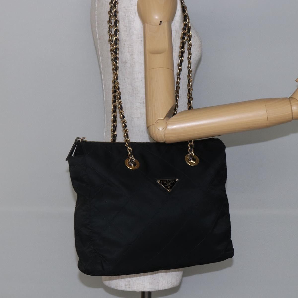 Prada Prada Re-Edition 1995 Chain Tote Quilted Re-Nylon Size ONE SIZE - 16 Thumbnail
