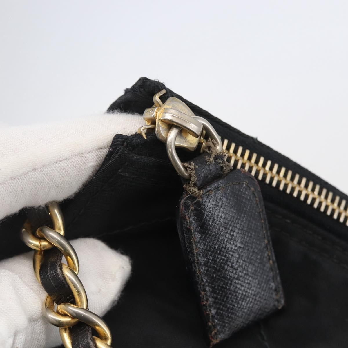 Prada Prada Re-Edition 1995 Chain Tote Quilted Re-Nylon Size ONE SIZE - 13 Thumbnail