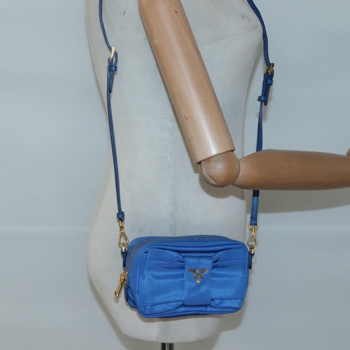 Prada Prada Bow Camera Crossbody Bag Tessuto Size ONE SIZE - 14 Thumbnail