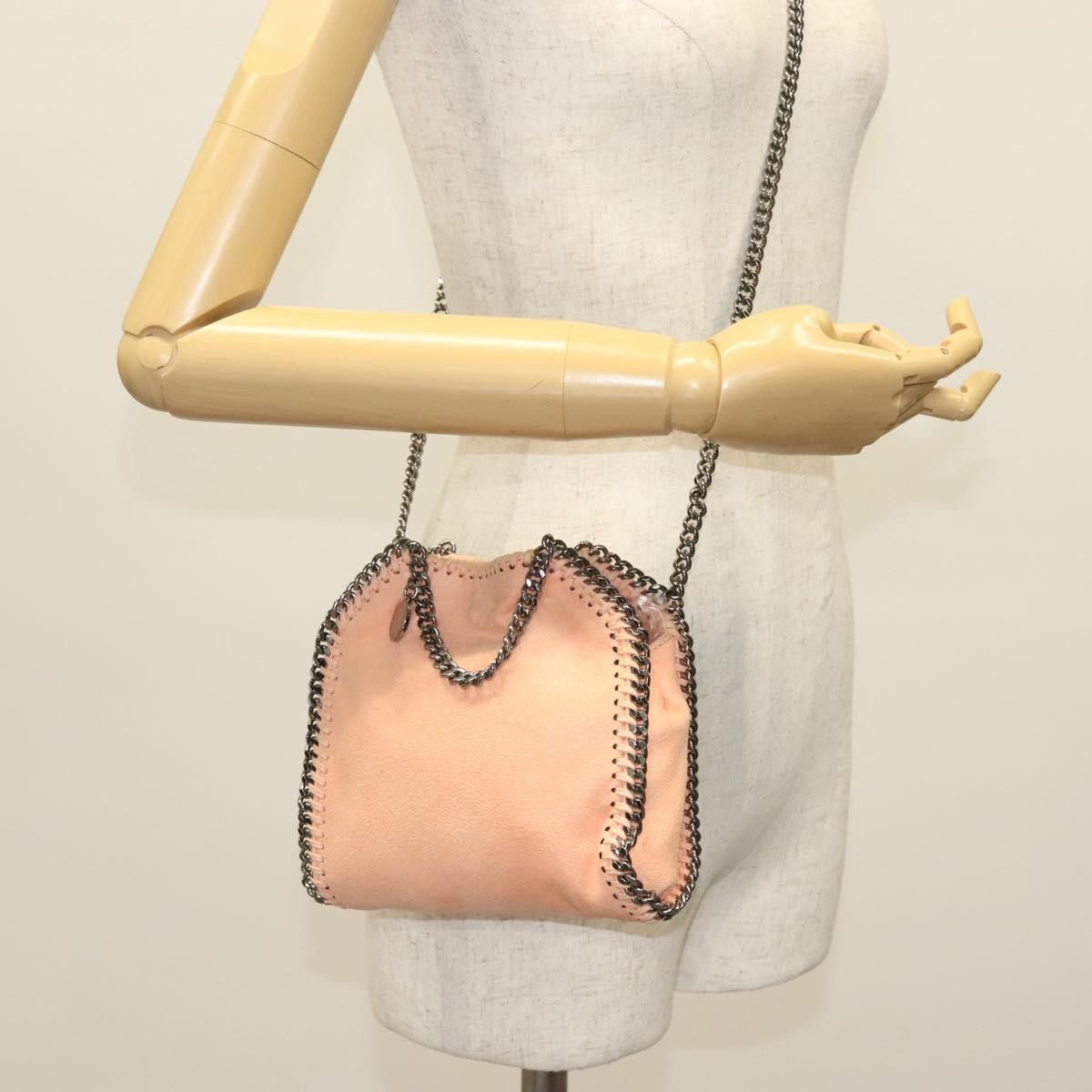 Stella McCartney Stella McCartney Falabella Fold Over Crossbody Bag Suede Size ONE SIZE - 14 Thumbnail